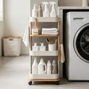 UtilityLuxe Cleaning Supply Tower