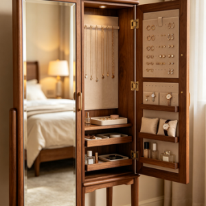 MirrorVault Jewelry Armoire Cabinet