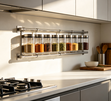 ChefRail Magnetic Spice Display Set