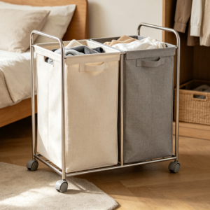 LinenWorks Rolling Laundry Sorter